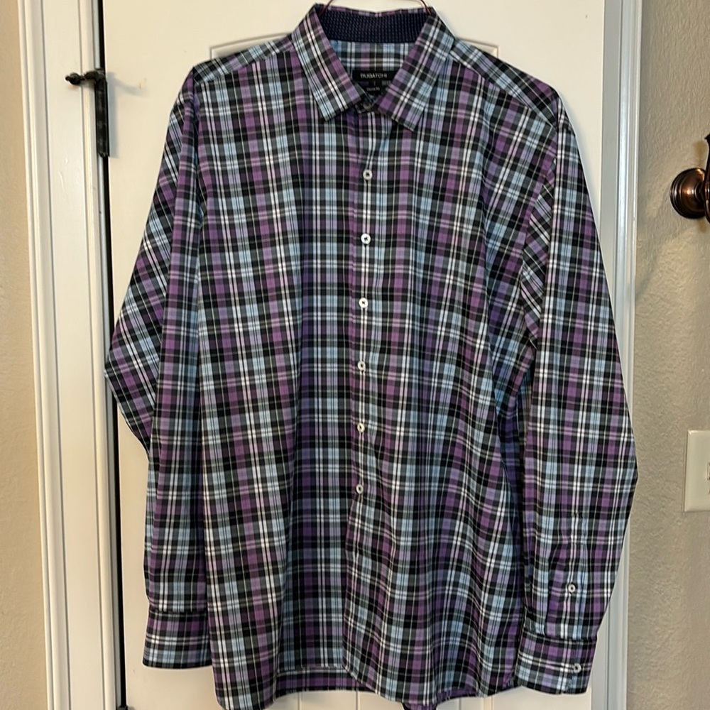 Bugatchi Men’s long sleeve shirt-Size Extra Large
